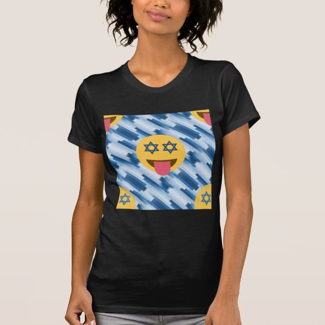 T-shirt hanoukka chanukkah emoji (Devant)