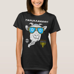 T-shirt Hanoukka Chèvre Chanukah Fermiers juifs Hommes fem