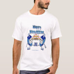 T-shirt Hanoukka Dancing Dreidels et Jelly Doughnut<br><div class="desc">Vous regardez The Lee Hiller Photography Art and Designs Collection of Home and Office Decor, Apparel, Gifts and Objets de collection. Les designs incluent Lee Hiller Photography et Mixed Media Art numérique Collection. Vous pouvez voir sa photographie de Nature sur http://HikeOurPlanet.com/ et suivre son blog randonnée dans le Parc National...</div>