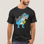 T-shirt Hanoukka Dinosaur Menorawr Saurus Rex Chanukah Jui<br><div class="desc">Hanoukka Dinosaur Menorawr Saurus Rex Chanukah Juifs garçons.</div>