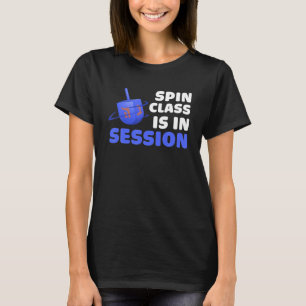 T-shirt Hanoukka Dreidel Spin Class Est En Session