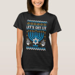 T-shirt Hanoukka laide Obtenons Lit Menorah Pajama Famille<br><div class="desc">Hanoukka laide Obtenons Lit Menorah Pajama Famille Correspondant</div>