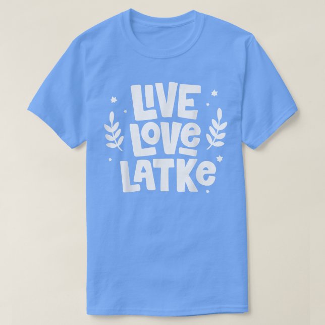 T-shirt Hanoukka Love Latke (Design devant)