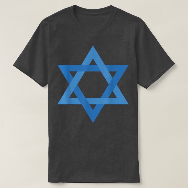 T-shirt Hanoukka Menorah Avec Star Of David Png (Design devant)