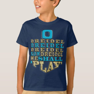 T-shirt Hanoukka "O Dreidel Dreidel Dreidel Dreidel" T-shi