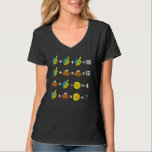 T-shirt Hanoukka Ordre des opérations Math Chanukah Enseig<br><div class="desc">Hanoukka Ordre des opérations Math Chanukah Enseignant Dreidel</div>