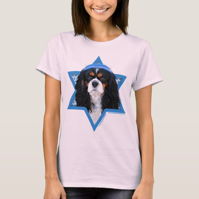 T-shirt Hanoukka Star of David - Cavalier (Devant)