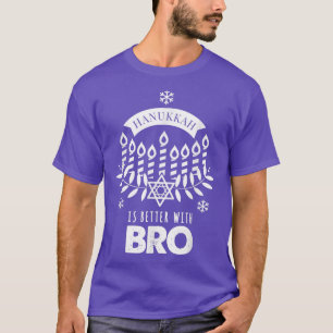 T-shirt Hanoukka va mieux avec Bro Brother Matching Famil