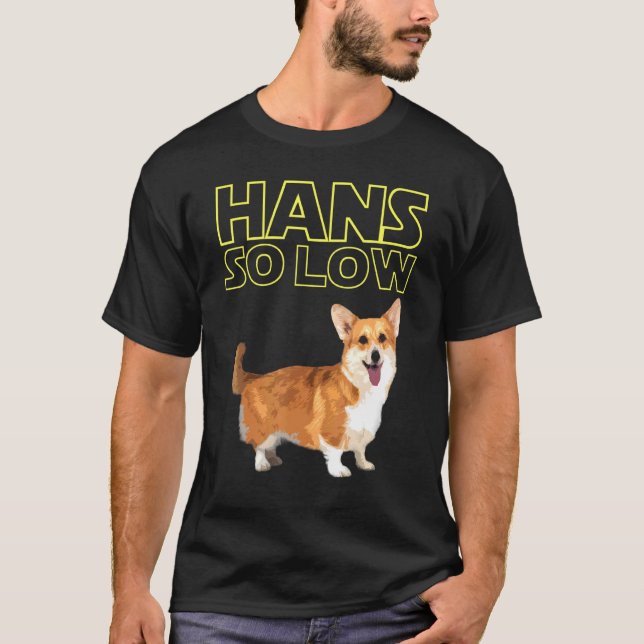 T-shirt Hans si bas Corgi (Devant)