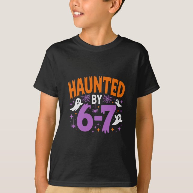 T-shirt Hanté par 67 Six Sept Mème  (Devant)