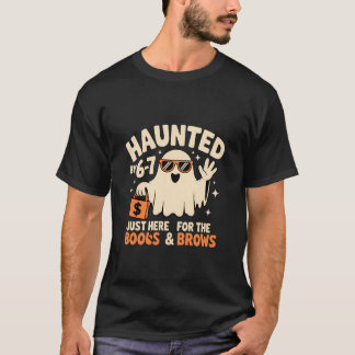 T-shirt Hanté par un design de fantôme drôle d'Halloween 6