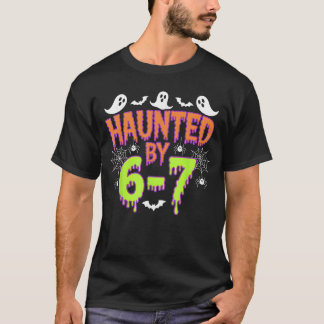 T-shirt Hanté par une fille de 6 7 ans