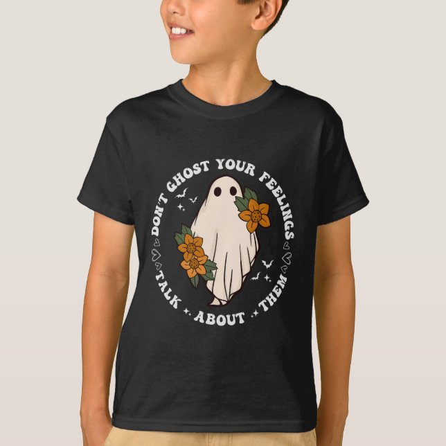 T-shirt Hantera Vos Sentiments Saison Groovy Fantomatique  (Devant)