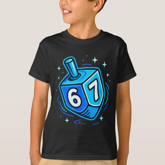 T-shirt Hanukkah 67 Meme Chanukah Jewish Men Women Kids  (Devant)