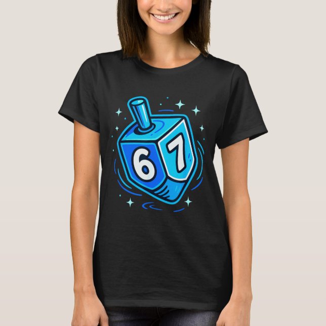 T-shirt Hanukkah 67 Meme Chanukah Jewish Men Women Kids  (Devant)