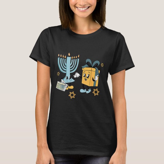 T-shirt Hanukkah Aac Speech Therast Slp Communication Acce (Devant)