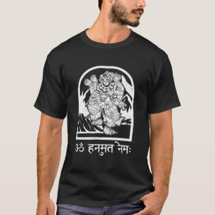 T-shirt Hanuman hindouisme khmer Cambodge Ramayana Mah