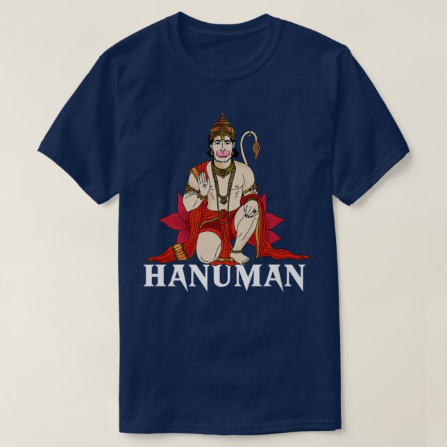 T-shirt Hanuman Hindu God Premium  (Design devant)