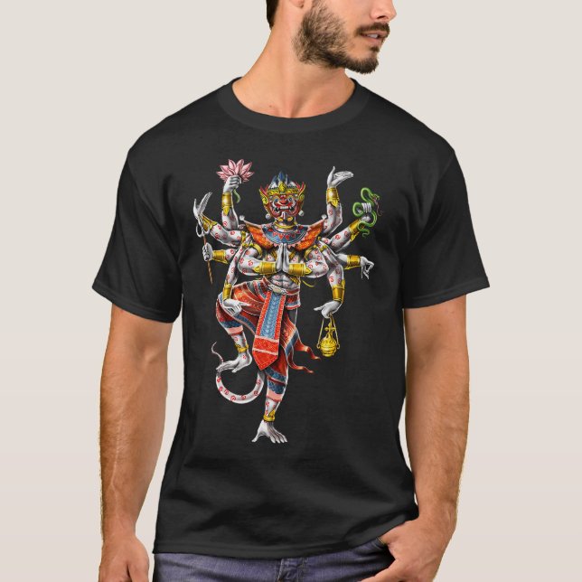 T-shirt Hanuman khmer cambodgien (Devant)