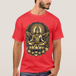 T-shirt Hanuman : Le Protecteur Radiant dans l'Harmonie Di