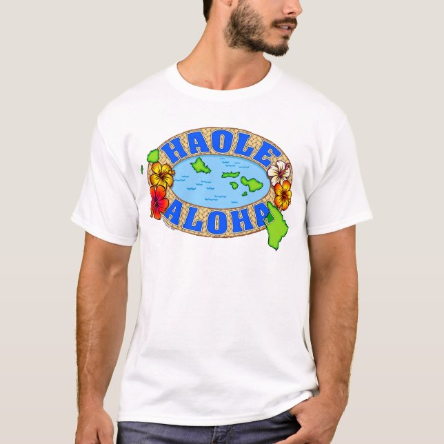 T-shirt Haole Aloha (Devant)