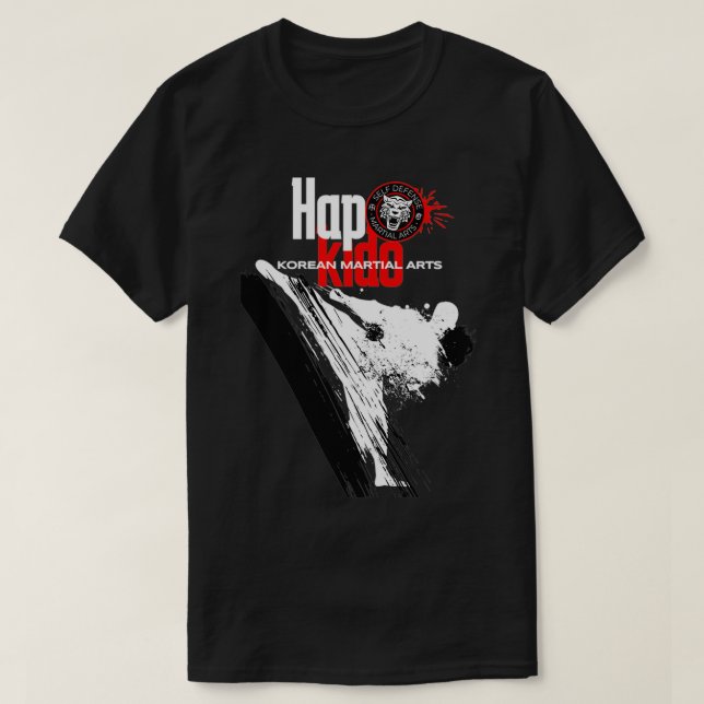 T-shirt Hap Ki Do Korean Martial Arts Hapkido (Design devant)