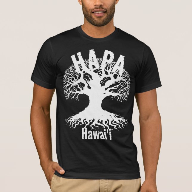 T-shirt HAPA HAWAII RACINE ce (Devant)