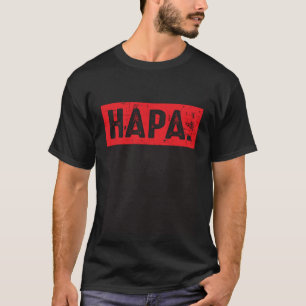 T-shirt Hapa Pride Eurasian Mixte Ethnicité Patrimoine mig