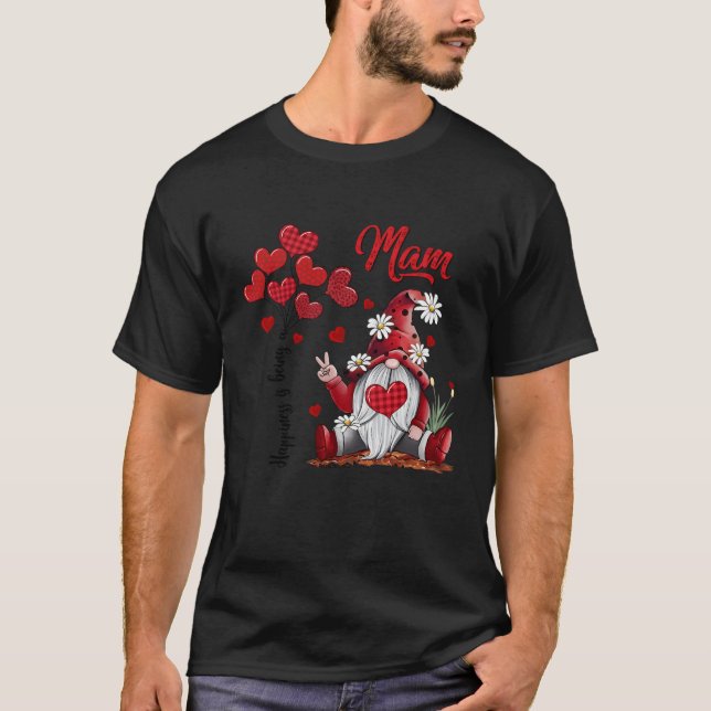 T-shirt Hapess Est Un Mam Gnome (Devant)