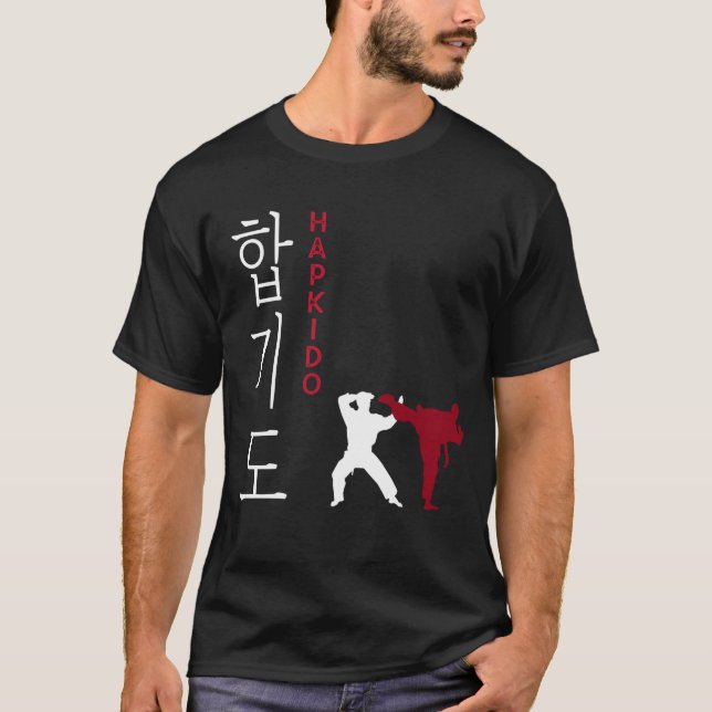 T-shirt Hapkido Arts martiaux coréens (Devant)