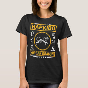 T-shirt Hapkido avec dragon coréen pour Hapkidoin
