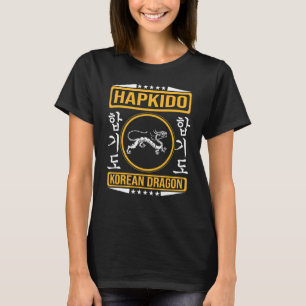 T-shirt Hapkido avec dragon coréen pour Hapkidoin