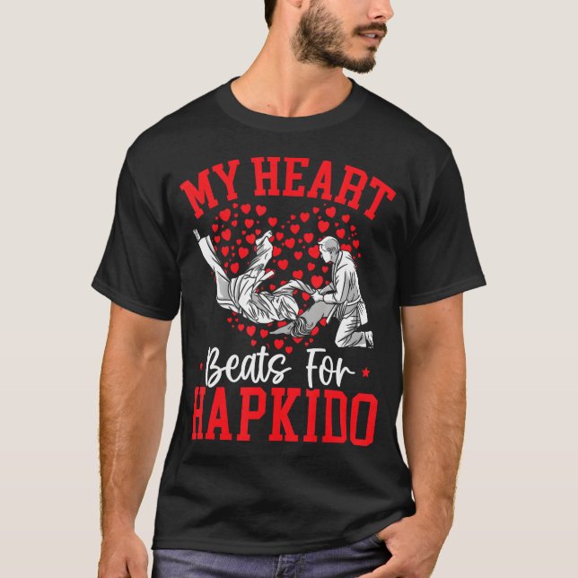 T-shirt Hapkido Coréen Martial Arts Autodéfense (Devant)