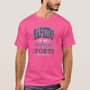 T-shirt Hapkido est mon sport favori Arts martiaux coréens