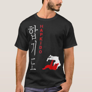 T-shirt Hapkido Korean Martial Art Fighter 