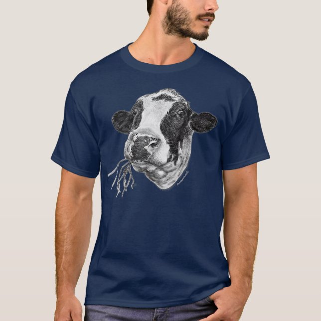 T-shirt Happed Happstein Friesian Dairy Cow (Devant)