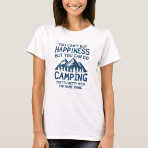 T-shirt Happiness Camping