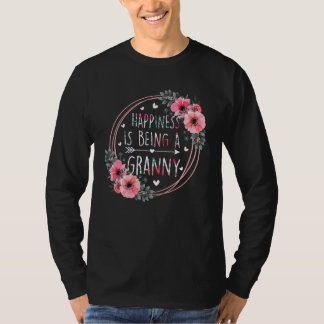T-shirt Happiness Is Being A Granny Floral Mother s Day Wo