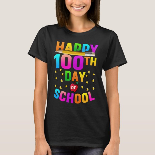 T-shirt Happy 100TH Day Of School 2023 (Devant)