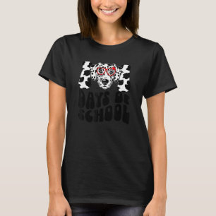T-shirt Happy 101 Days School Dog Lover Student Or Teacher