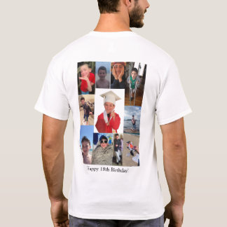 T-shirt Happy 18th Birthday Evan!