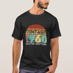 T-shirt Happy 62Nd Birthday Decoration Vintage November 19