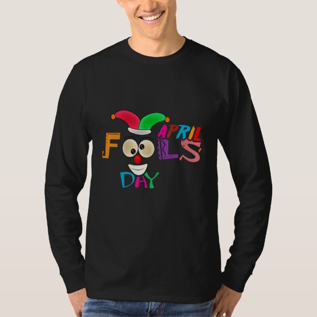 T-shirt Happy April Fools Day Pranks Kit 1er April Plaisan (Devant)