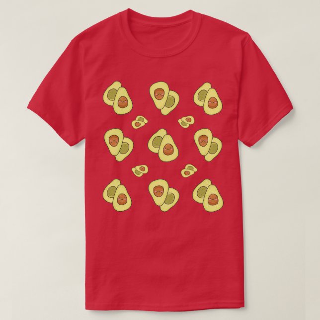 T-shirt Happy Avocado 28 (Design devant)