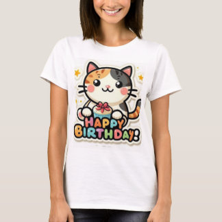 T-shirt Happy Birthday New Collection Design