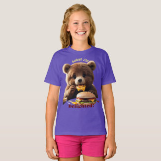T-shirt Happy Burger Bear Tee