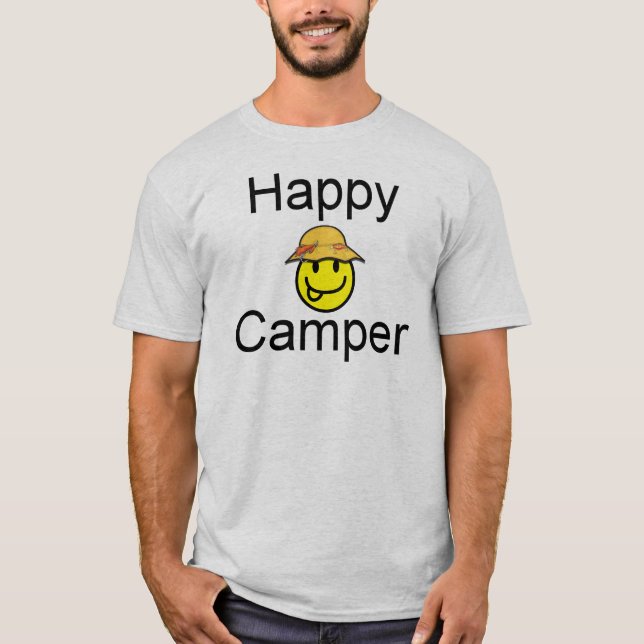 T-shirt Happy Camper (Devant)