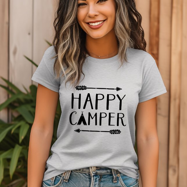 T-shirt Happy Camper (Créateur téléchargé)