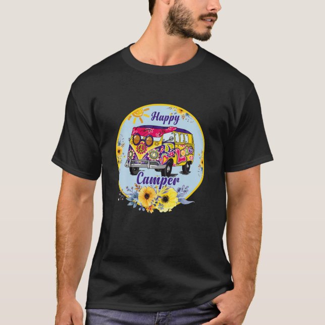 T-shirt Happy Camper (Devant)