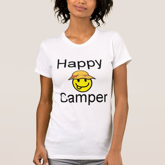 T-shirt Happy Camper (Devant)